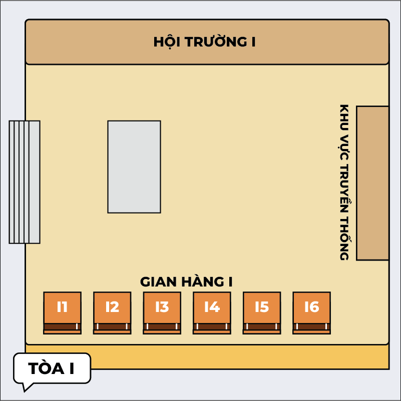 Sơ đồ gian FIT Showcase